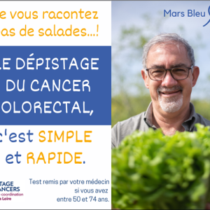 Mars Bleu 2022, le mois de sensibilisation au dépistage du cancer colorectal