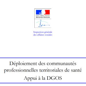 Parution du rapport de l'IGAS sur le déploiement des CPTS