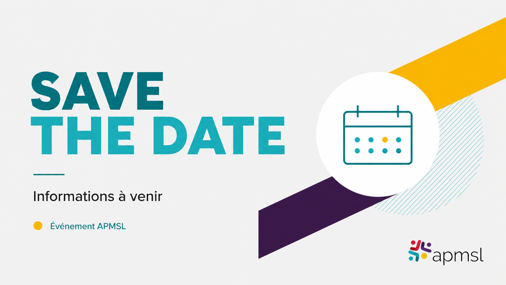 Save the date